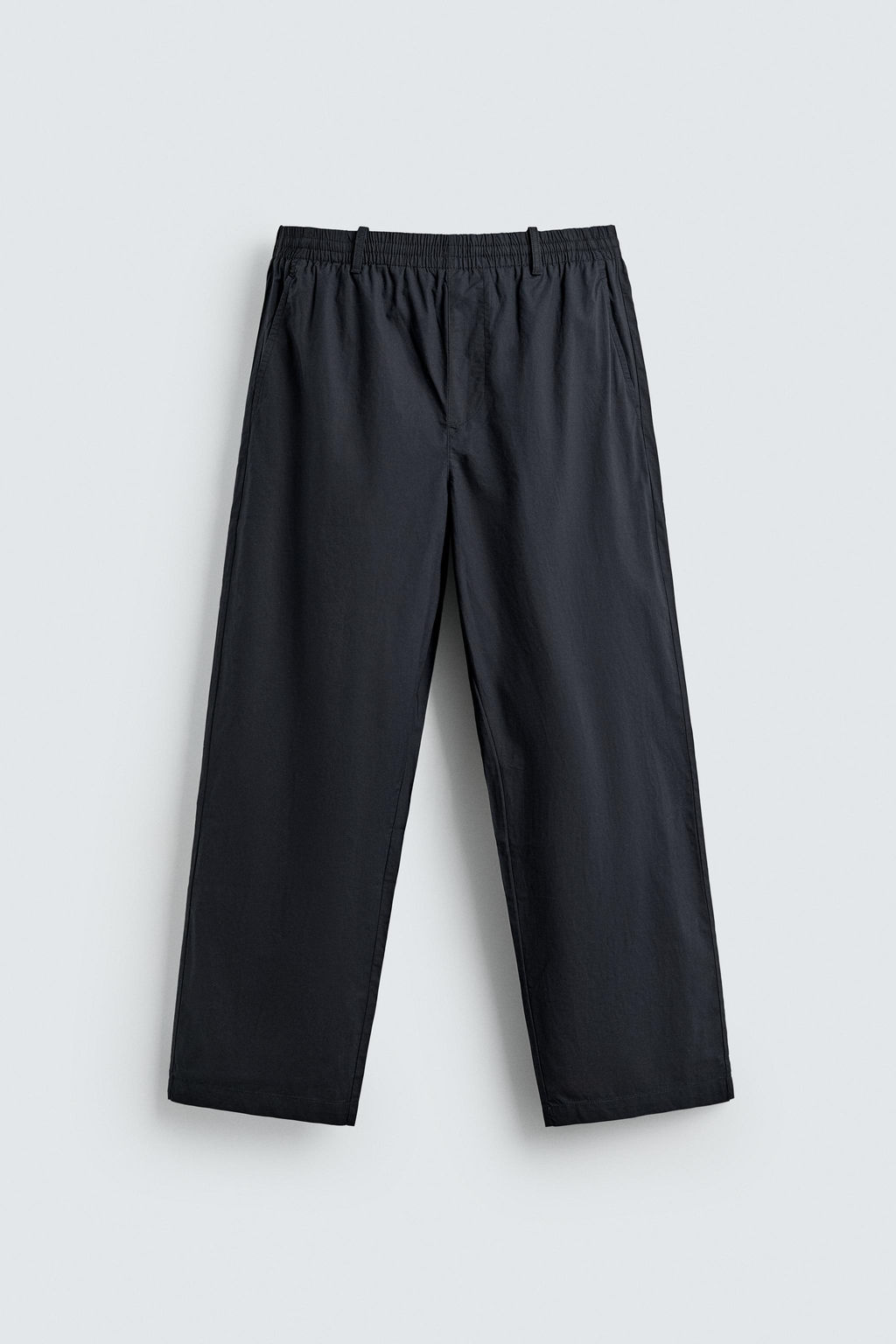PANTAL?N RELAXED FIT RELIEVE / Negro - Zara фото 7
