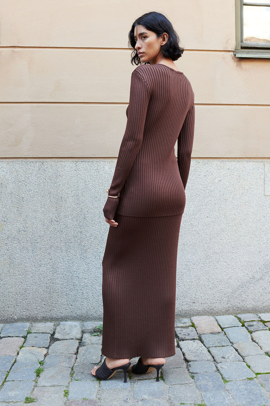 Falda de tubo en punto de canale - H&m фото 3