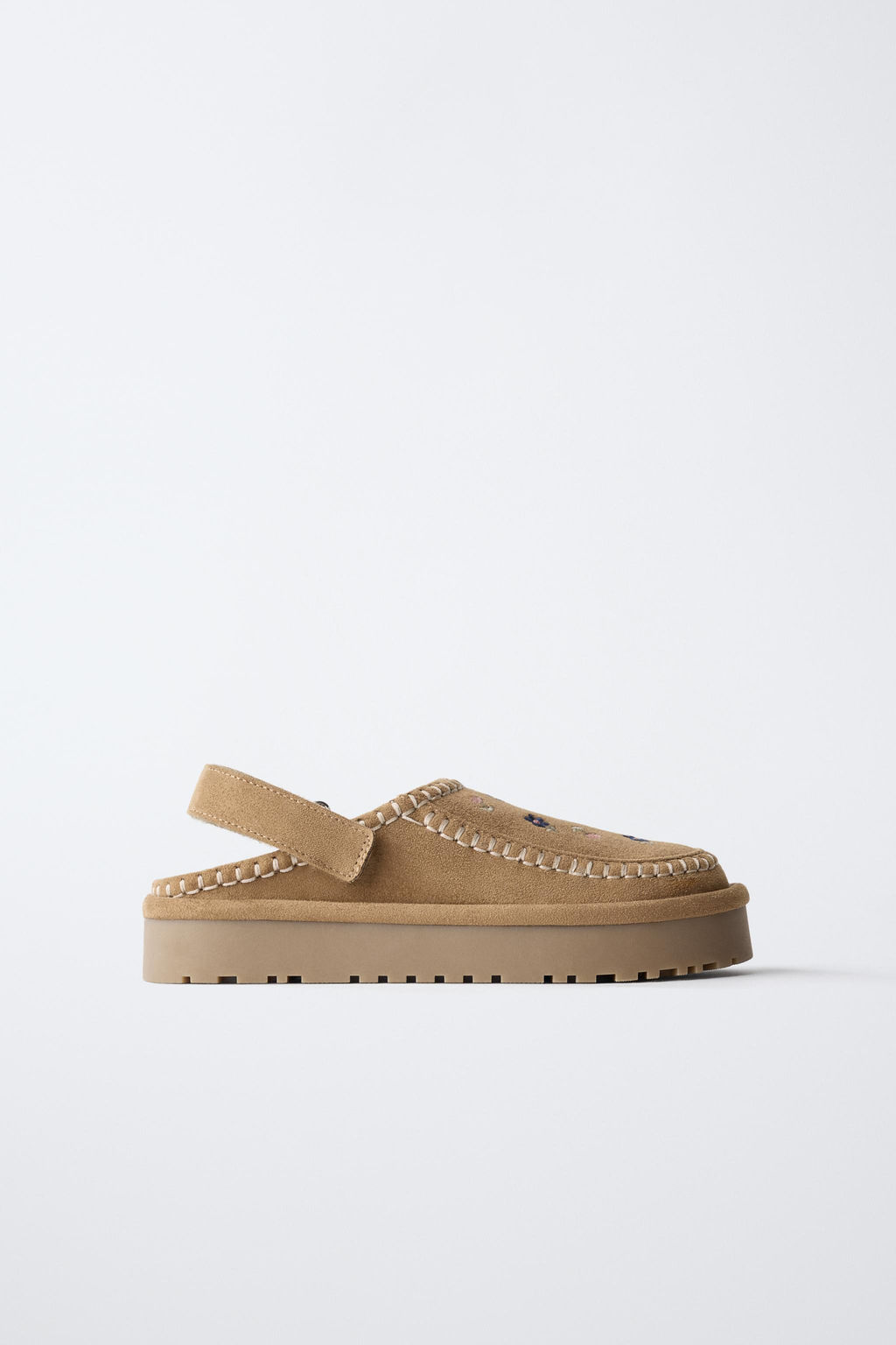 ZUECO BORDADOS / Marr?n