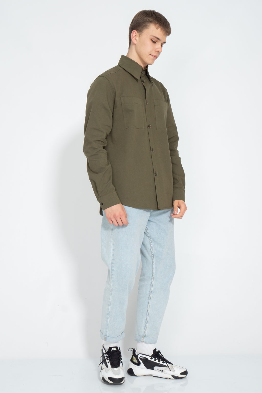 Мужская рубашка 3012 - Kivviwear фото 4