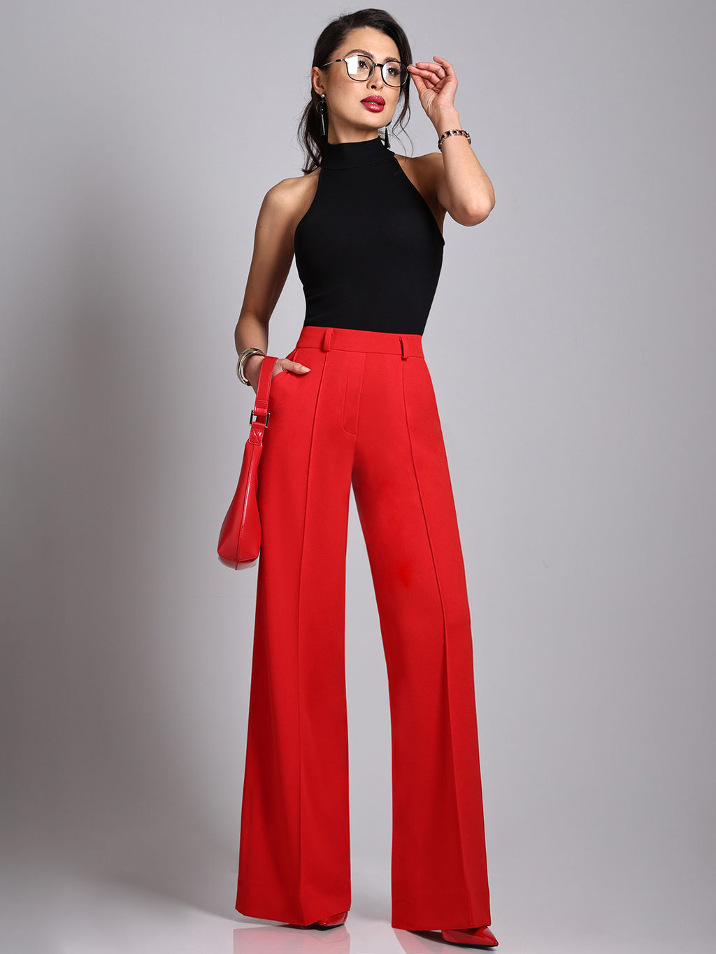 Брюки Широкие возможности, рэд