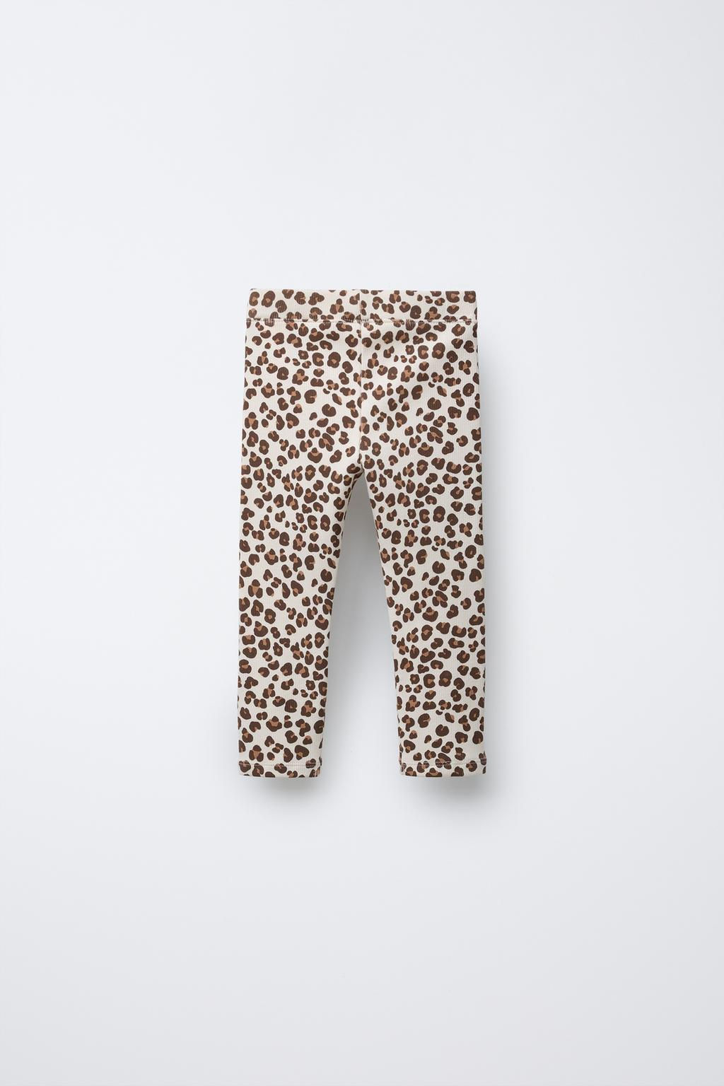 RIBBED PRINTED LEGGINGS - Zara фото 11