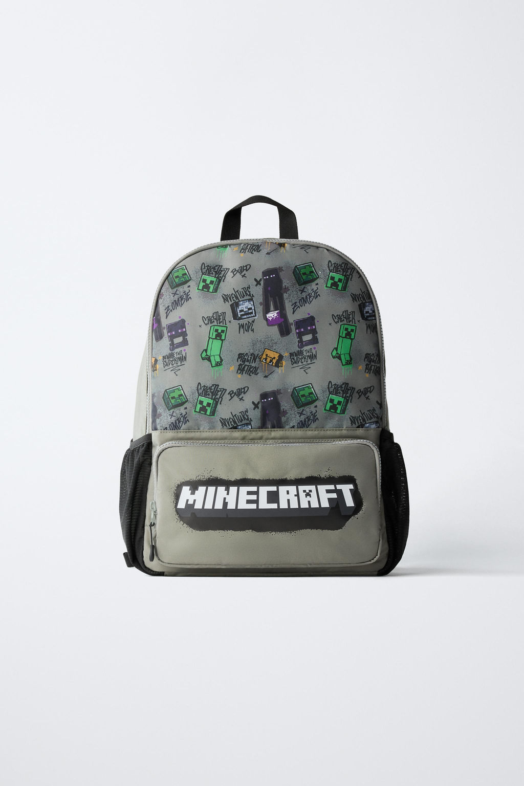 MOCHILA MINECRAFT MOJANG AB. / Gris