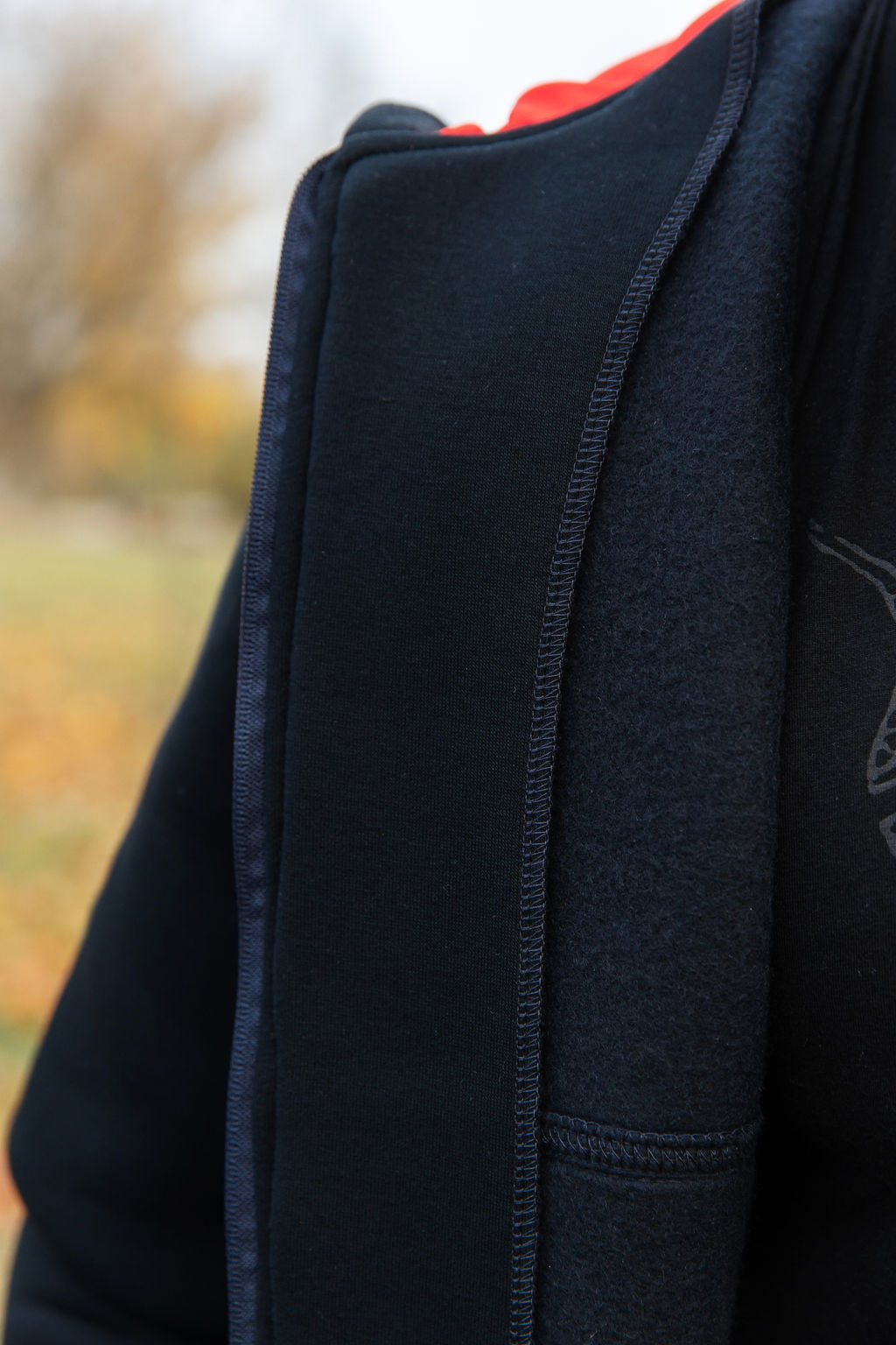 С НАЧЕСОМ утепленная Толстовка Футер 3-х нитка