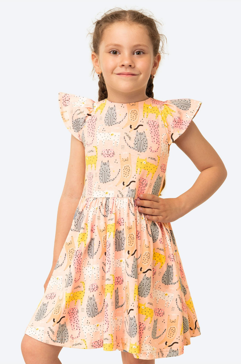 Летнее платье для девочки Happy Fox фото 3