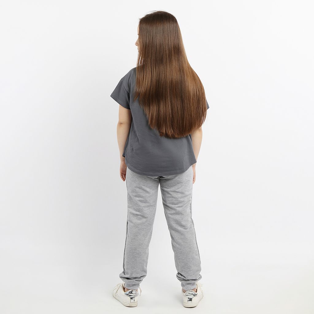 RODOS Брюки для девочки М-256 Светло-серый