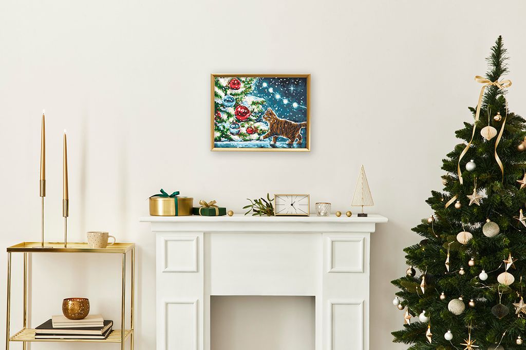 ФРЕЯ PNB/PM-067 Набор для раскрашивания по номерам 40 х 30 см Пушистый подарок