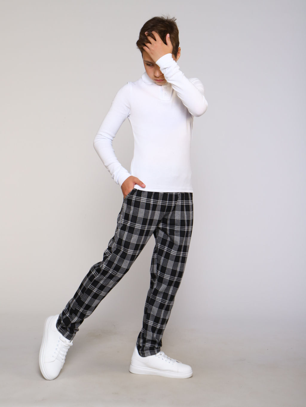 Рубашка-поло "Лицей" белый