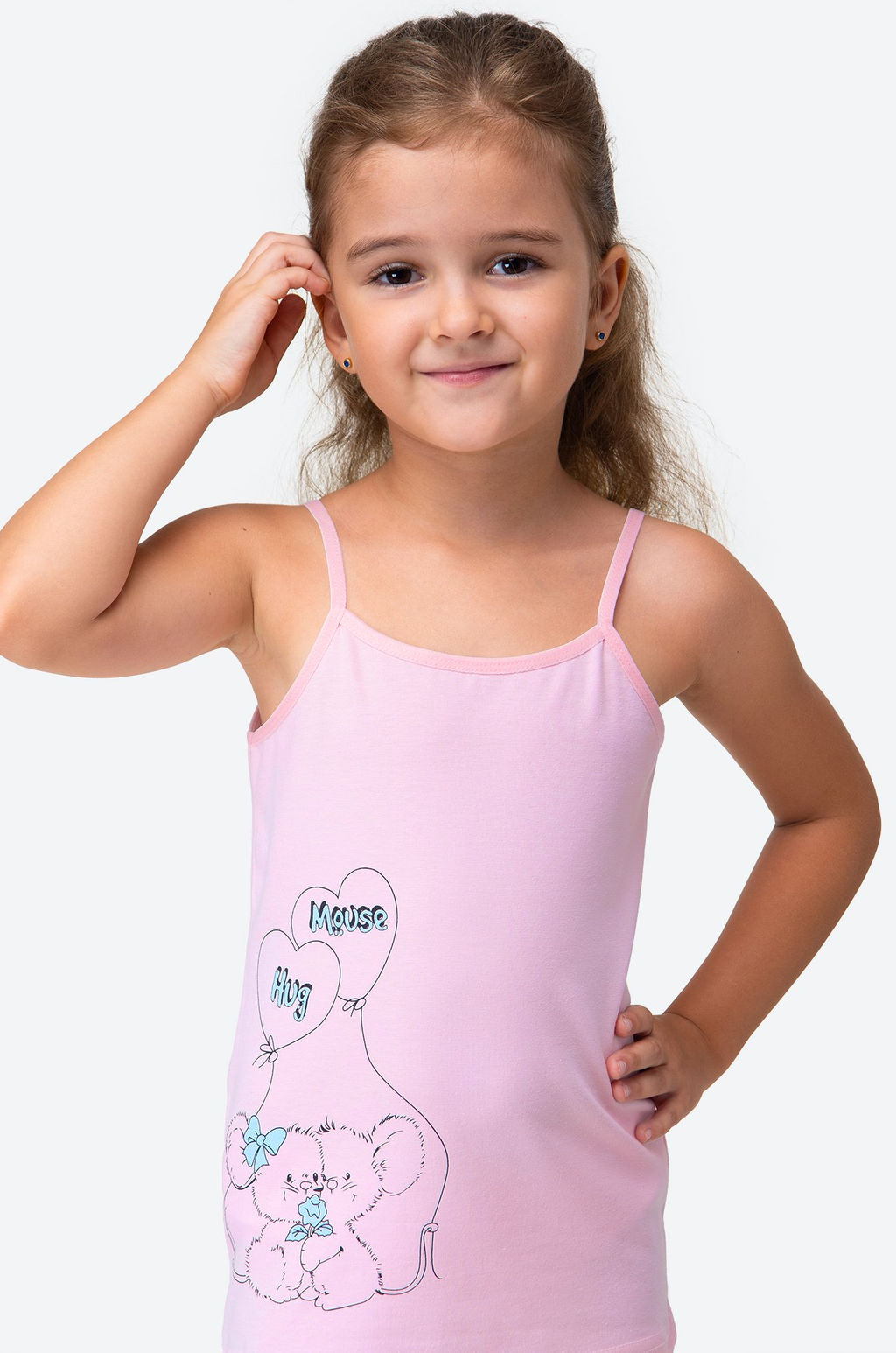 Майка на бретелях для девочки Donella  фото 5