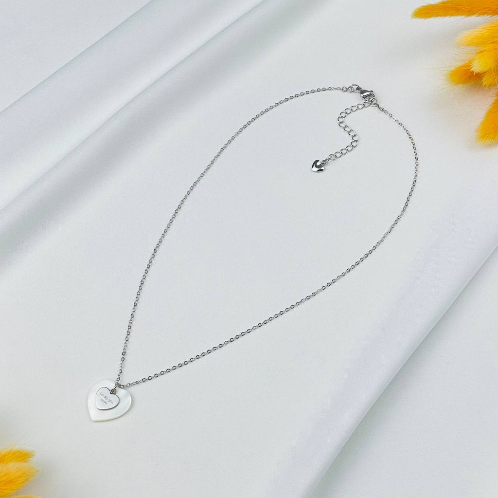 Кулон на цепочке из Перламутра 42 см +