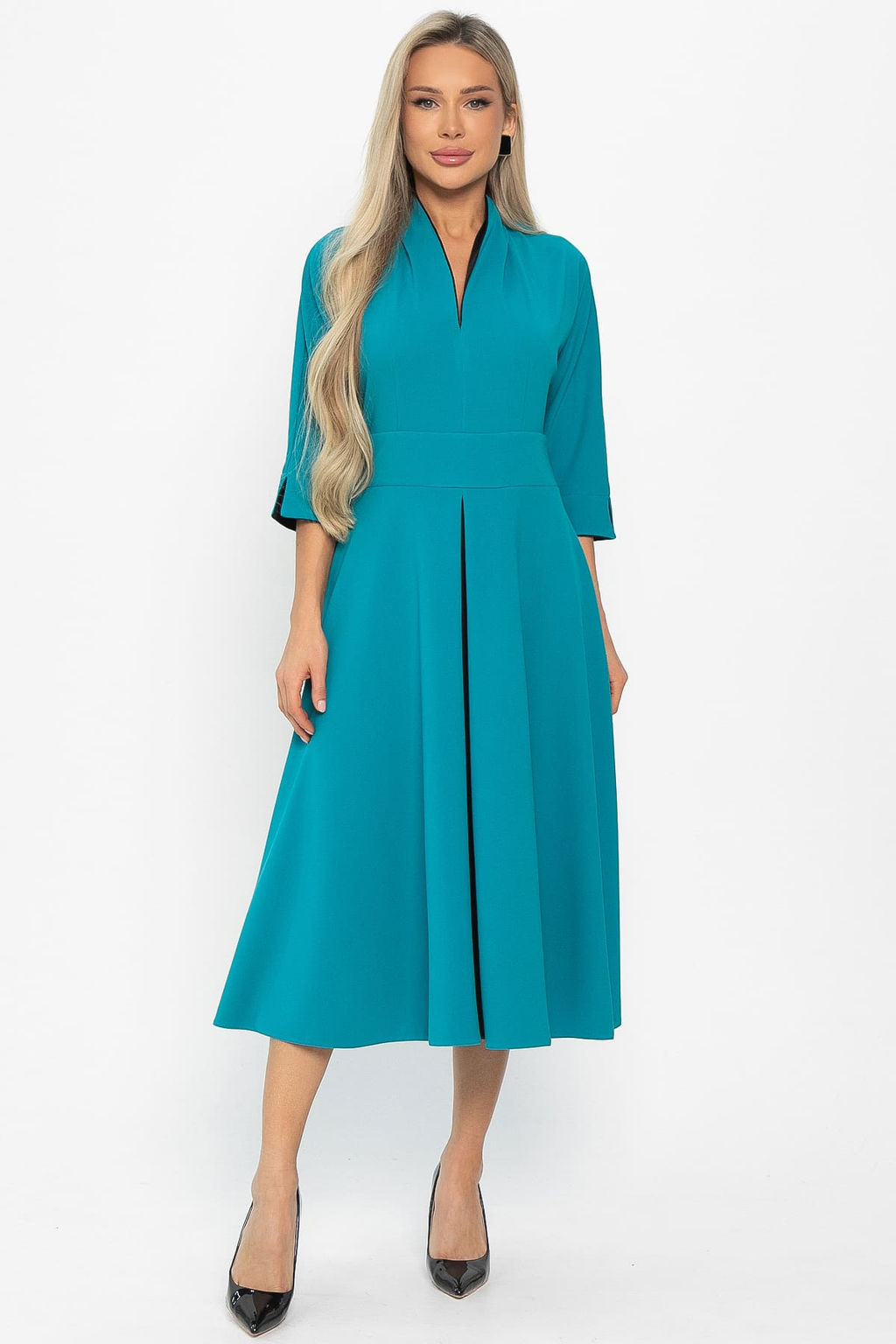 Платье вечернее Леди Удача (бирюзовое) П14850-18М - Lt collection фото 8