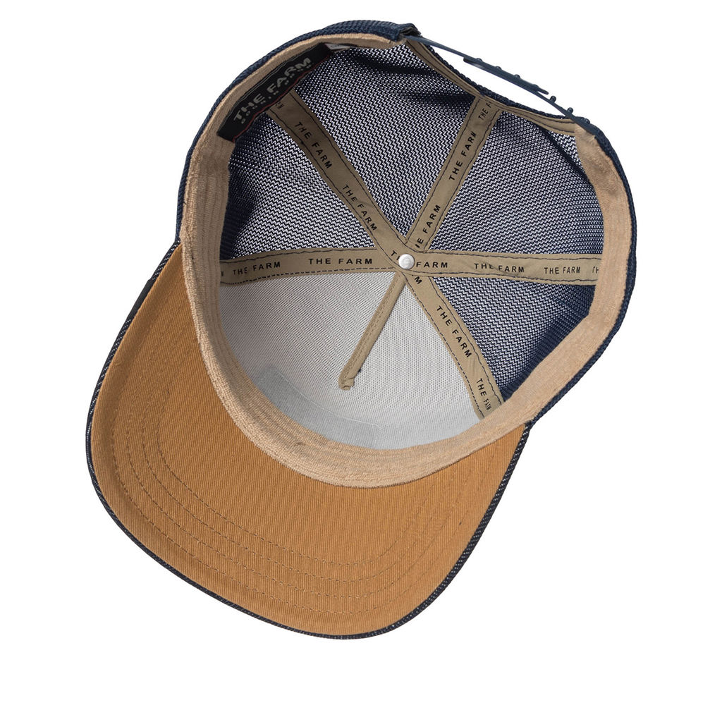 Бейсболка GOORIN BROTHERS арт. 101-1756 (светло-серый / темно-синий)  фото 2