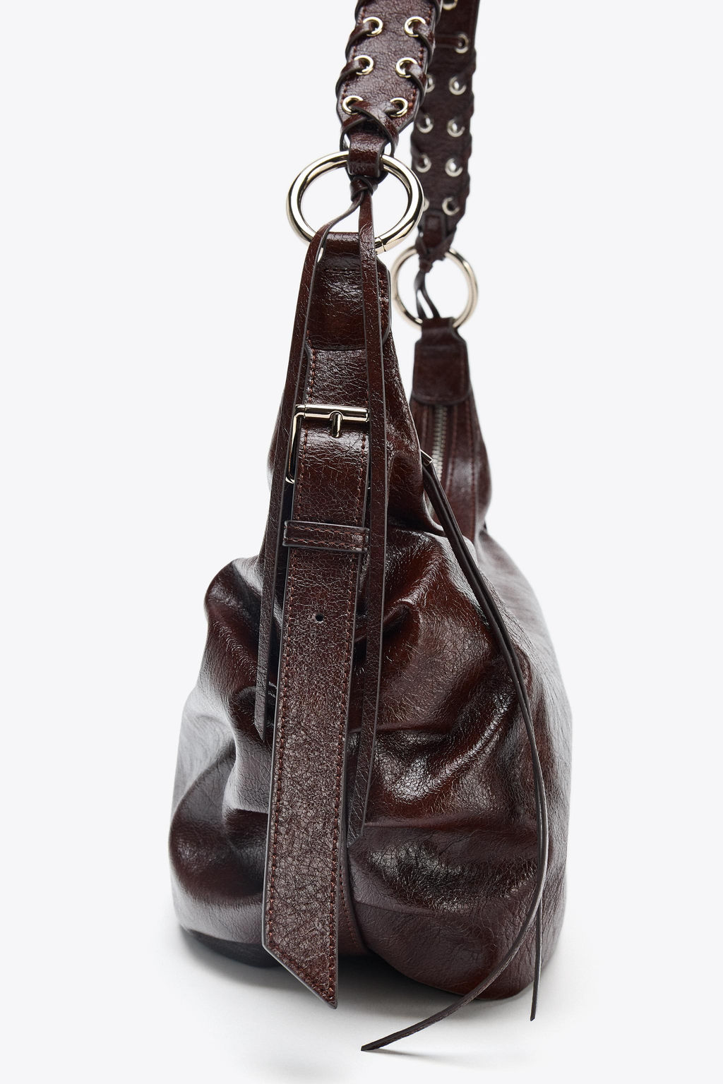 FRINGED SHOULDER BAG - Zara фото 4