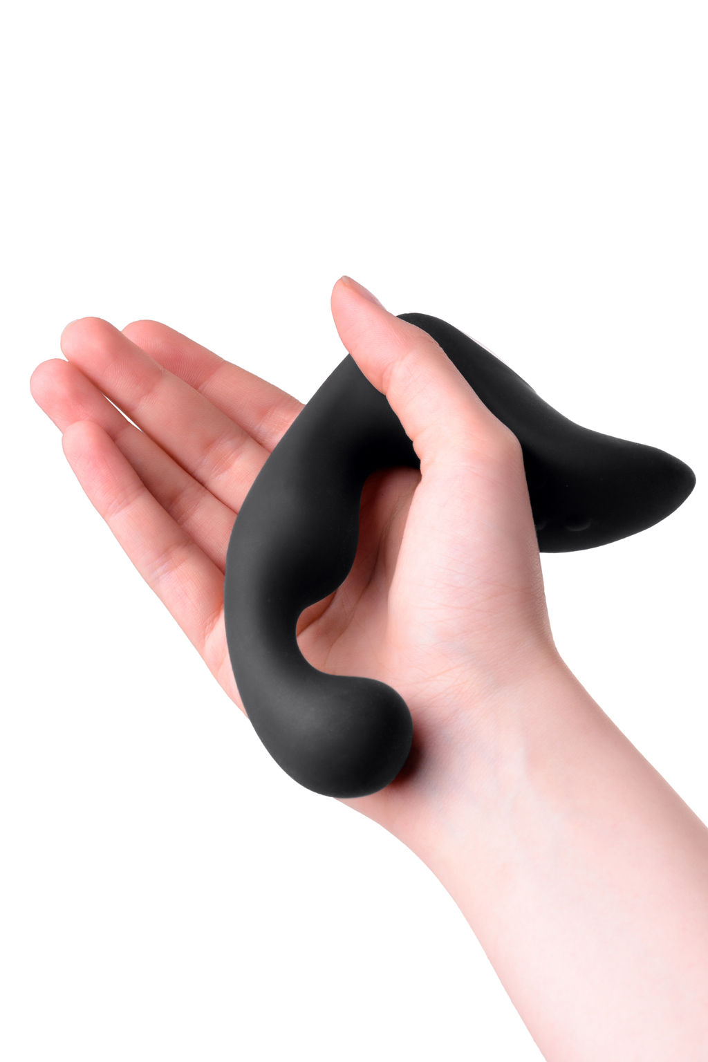 Стимулятор простаты Erotist Fifth, cиликон, черный, 14,1 см  фото 9