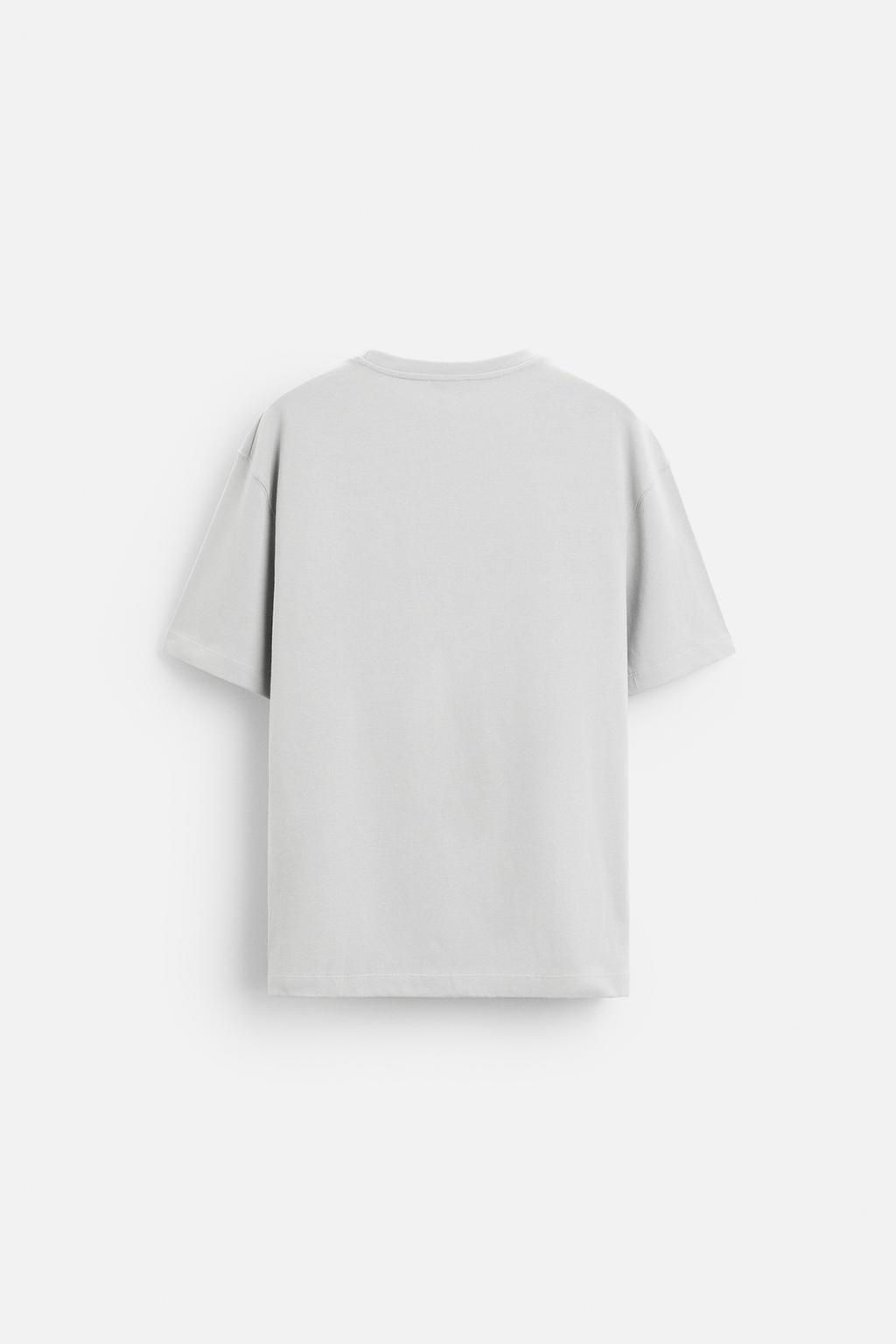 PRINTED SLOGAN T-SHIRT - Zara фото 7