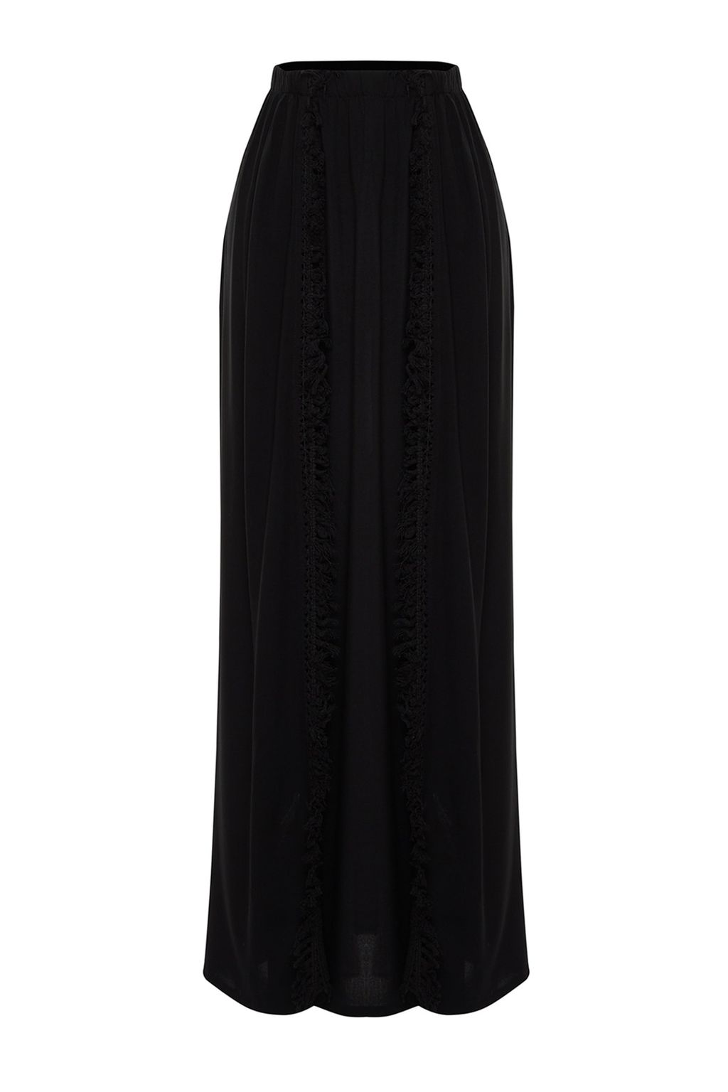 TRENDYOLMILLA Ekru Dokuma Puskullu Maxi Plaj Etegi TBESS21ET0133 фото 7
