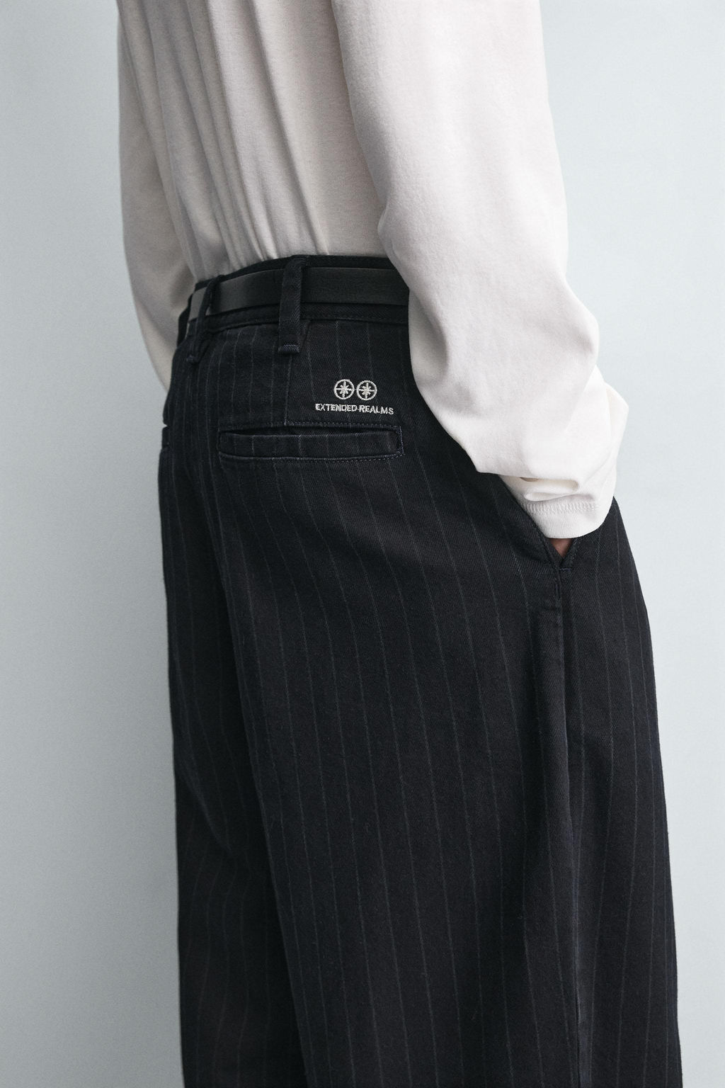 STRIPED BALLOON TROUSERS - Zara фото 5