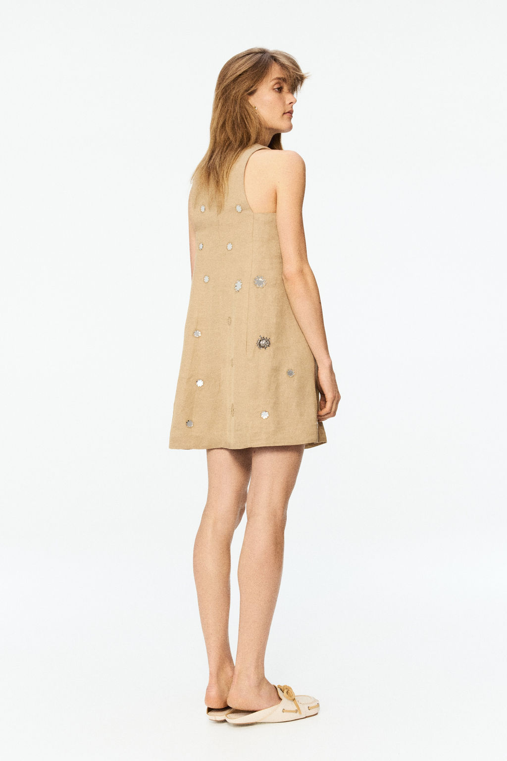 Vestido evas? con detalles decorativos - H&m фото 4