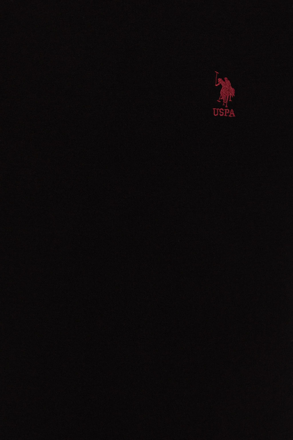 U. S. Polo Assn / Мужской черный трикотажный свитер Basic - U.s. polo assn фото 18