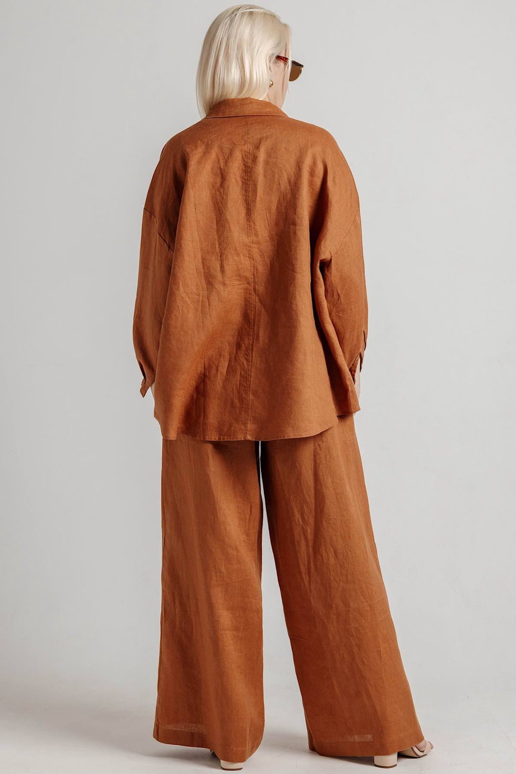 Брюки женские Б95098/02/Терракотовый