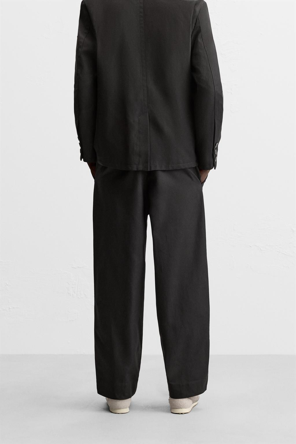 BUTTON SUIT TROUSERS - Zara фото 3
