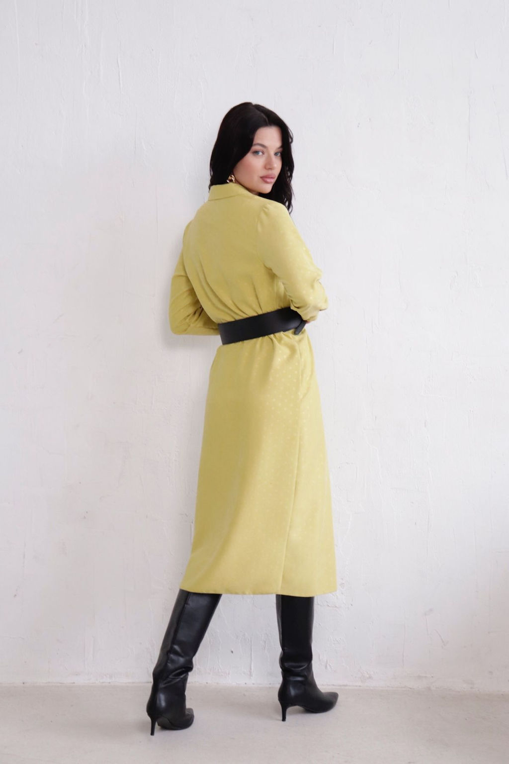 Платье-рубашка с английским воротником - Martichelli фото 355