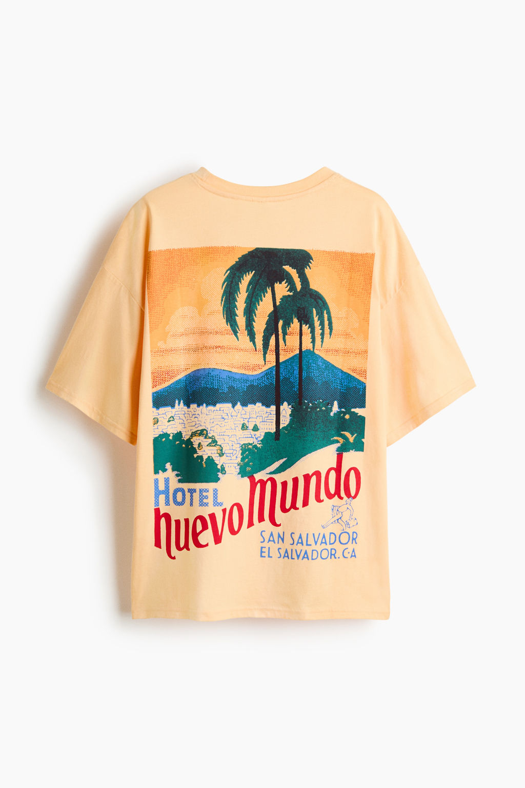 Camiseta oversize estampada - H&m фото 4