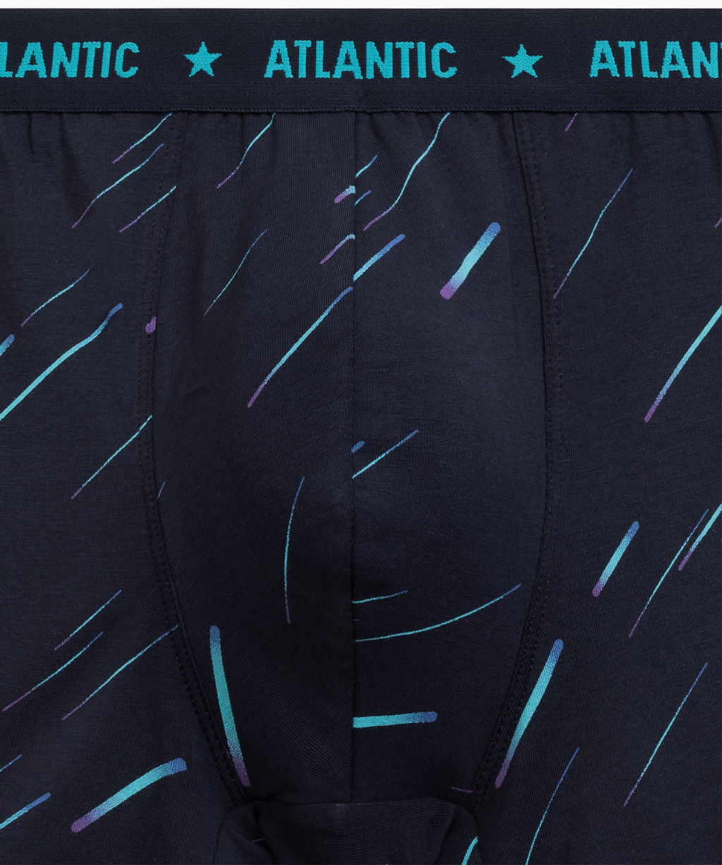 ATLANTIC 3MH-224 Трусы шорты Light - набор 3 шт. темно-синий фото 4