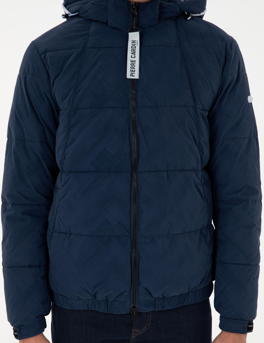 Lacivert Kap__onlu Spor Mont - Pierre cardin фото 7