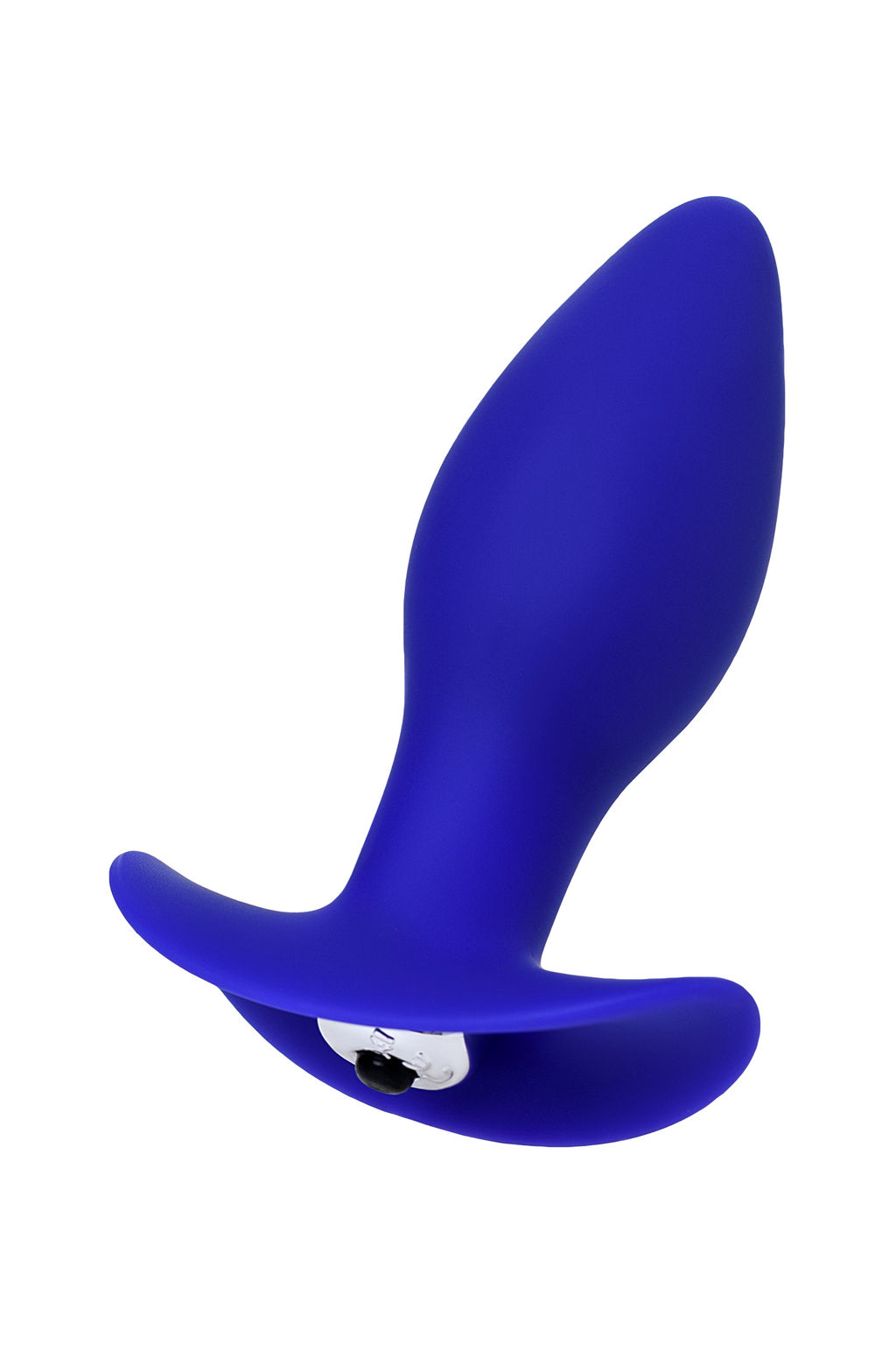 Анальная вибровтулка ToDo by Toyfa Fancy, силикон, синий, 10,7 см, 3,5 см