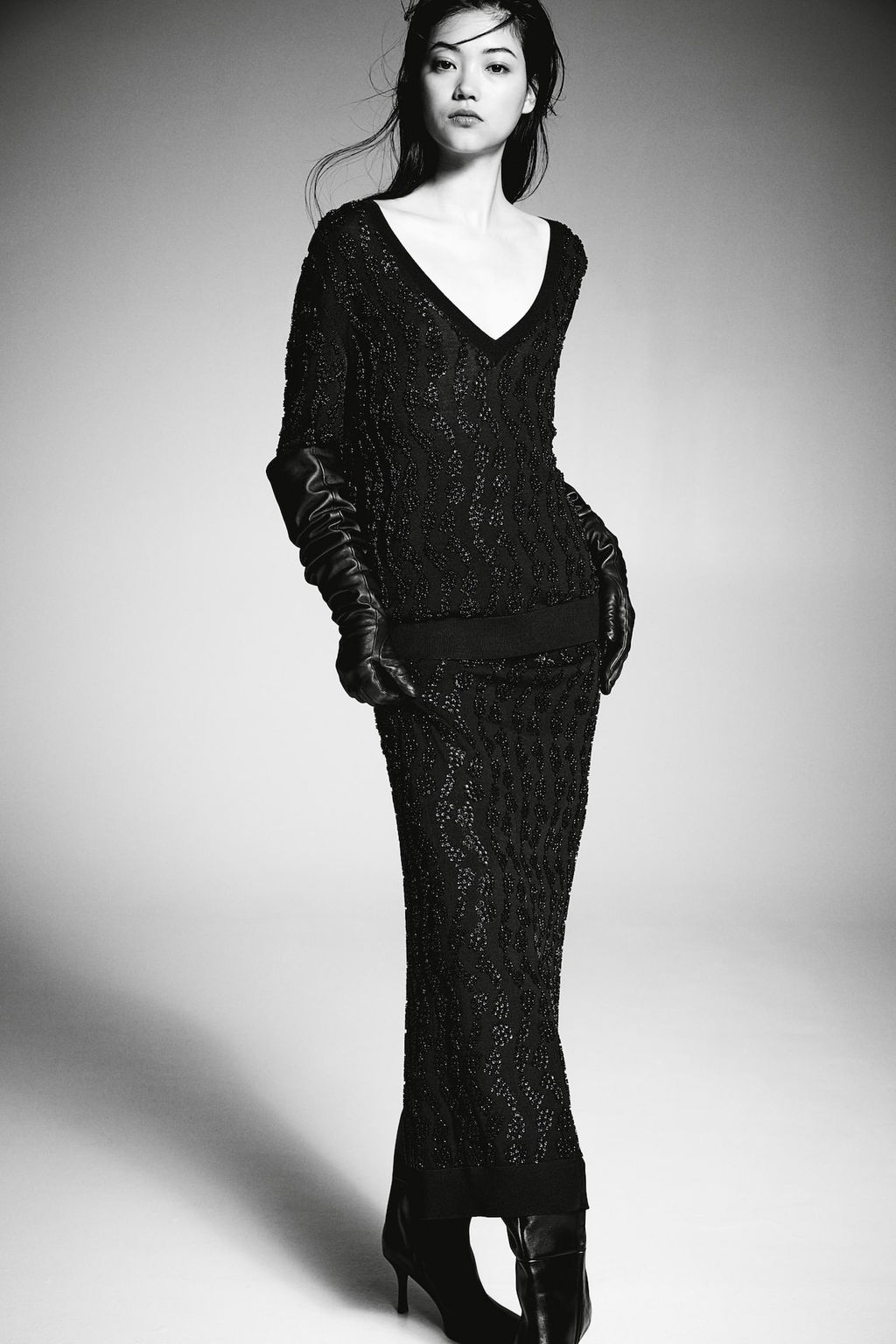 Falda con cuentas - H&m фото 3