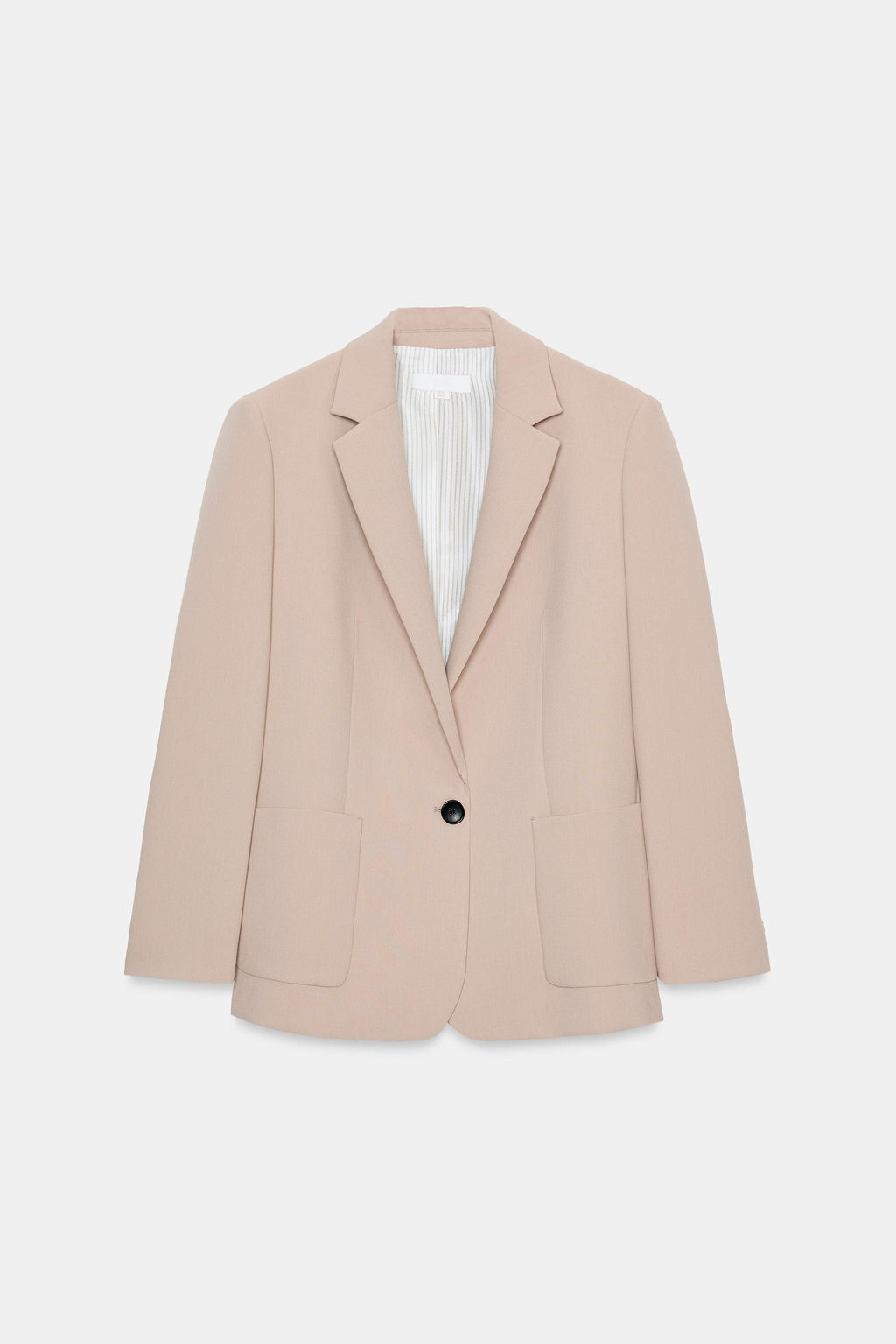 STRAIGHT BLAZER WITH SHOULDER PADS - Zara фото 16