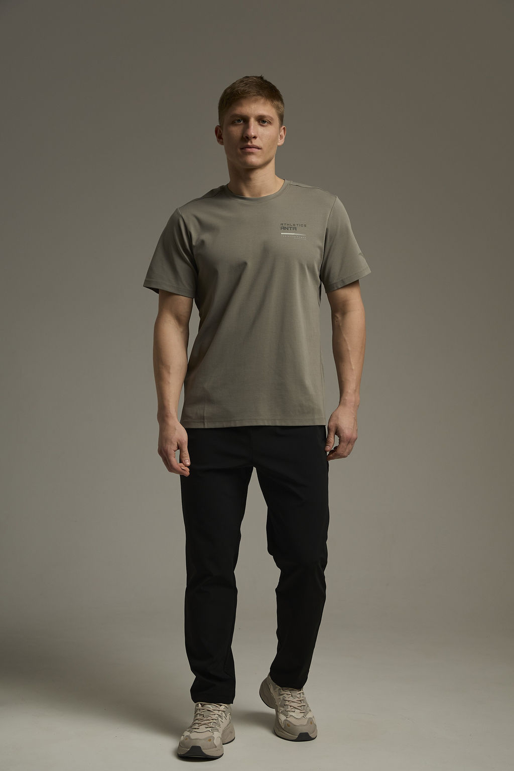 Брюки трикотажные Черный TRN Knit Track Pants