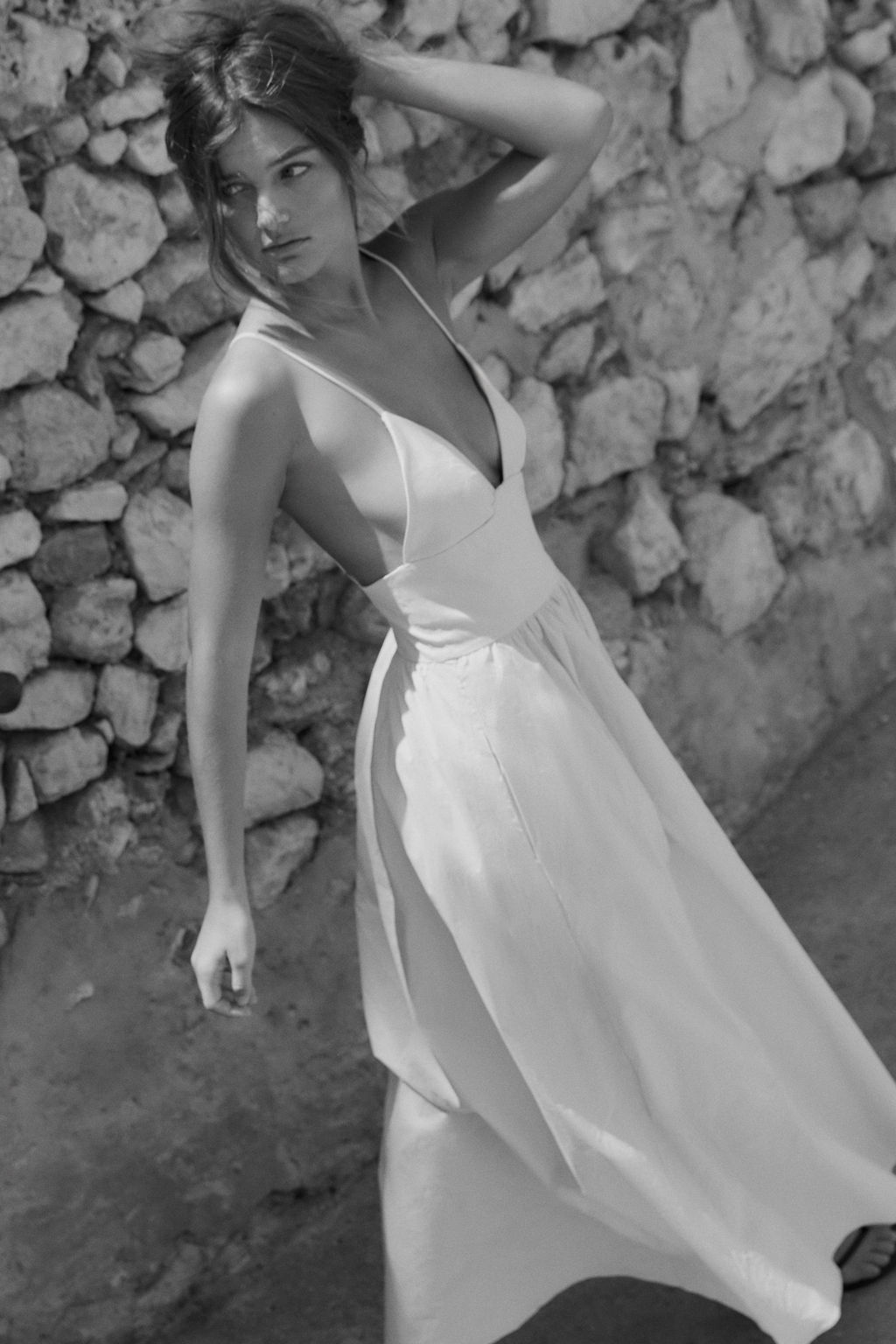 POPLIN MIDI DRESS - Zara фото 13