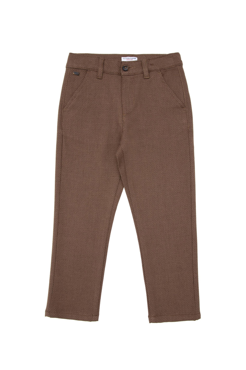Брюки кокосового цвета для мальчиков из парусины Неожиданная скидка в корзине - U.s. polo assn фото 2