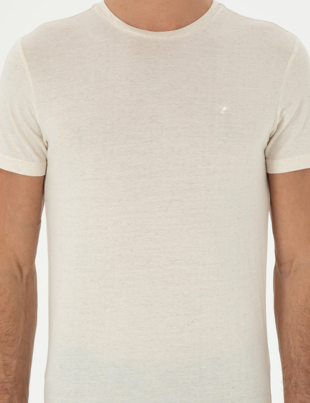 Ekru Slim Fit Ti__rt - Cacharel фото 6