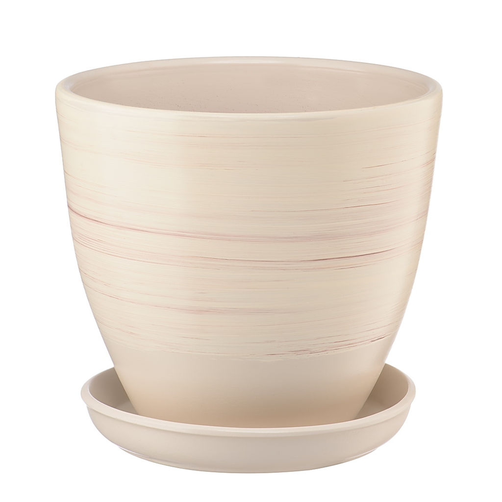 Керамический горшок с подставкой, 2,4л - Вещицы фото 2