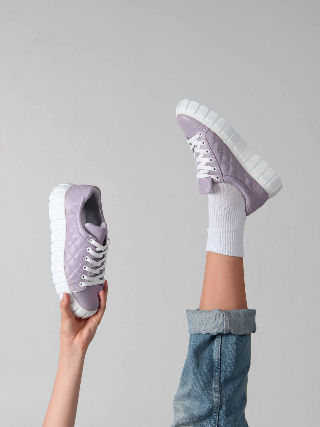 Кеды EDART 146.91505 w. lilac - Ed'art фото 16