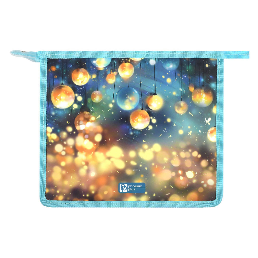 Папка для школьных тетрадей пластиковая Феникс+, арт. 69296/ 12 ШАТЕНКА С СОБАЧКОЙ (полипропилен, формат А5, 23.3x20х6.5 см, 1 отделение (-я), молния, дно с расширением, УФ-печать)