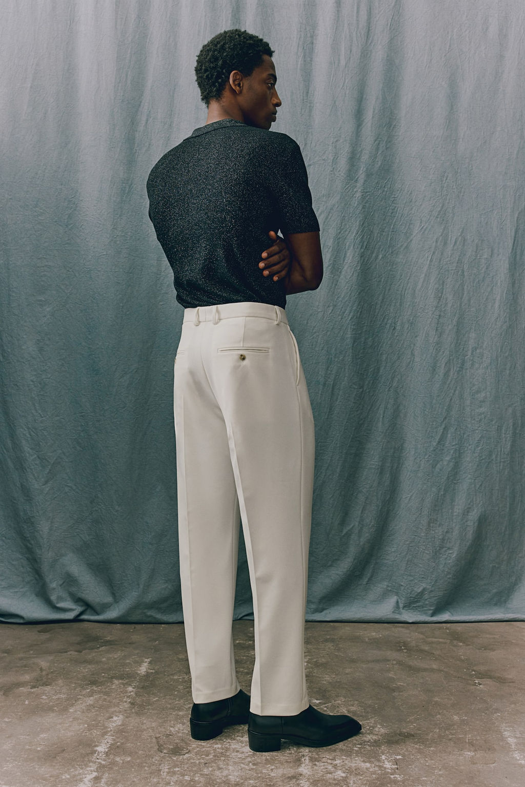 Pantalon con raya Relaxed Fit - H&m фото 5