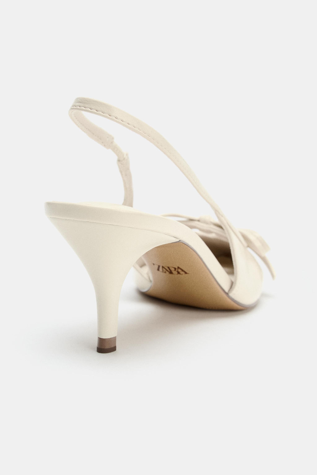 SLINGBACK SHOES WITH BOW - Zara фото 9