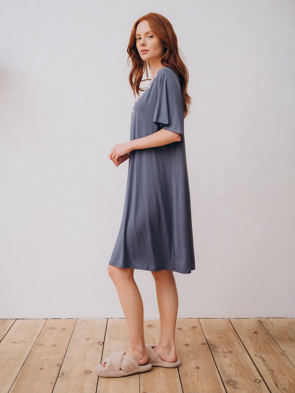 Сорочка женская Indefini из модала  фото 3