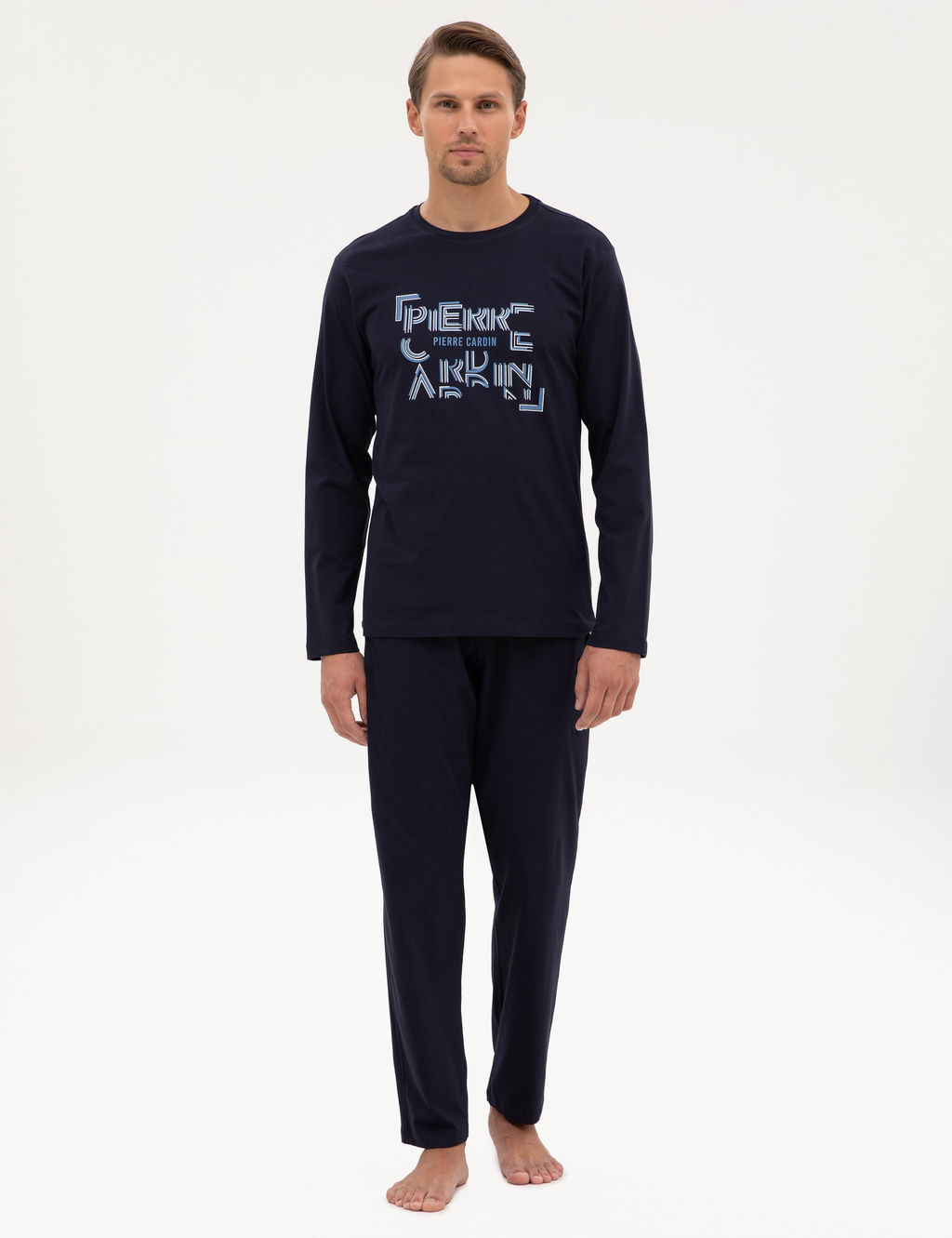 Lacivert Pijama Tak_m_ - Pierre cardin фото 4
