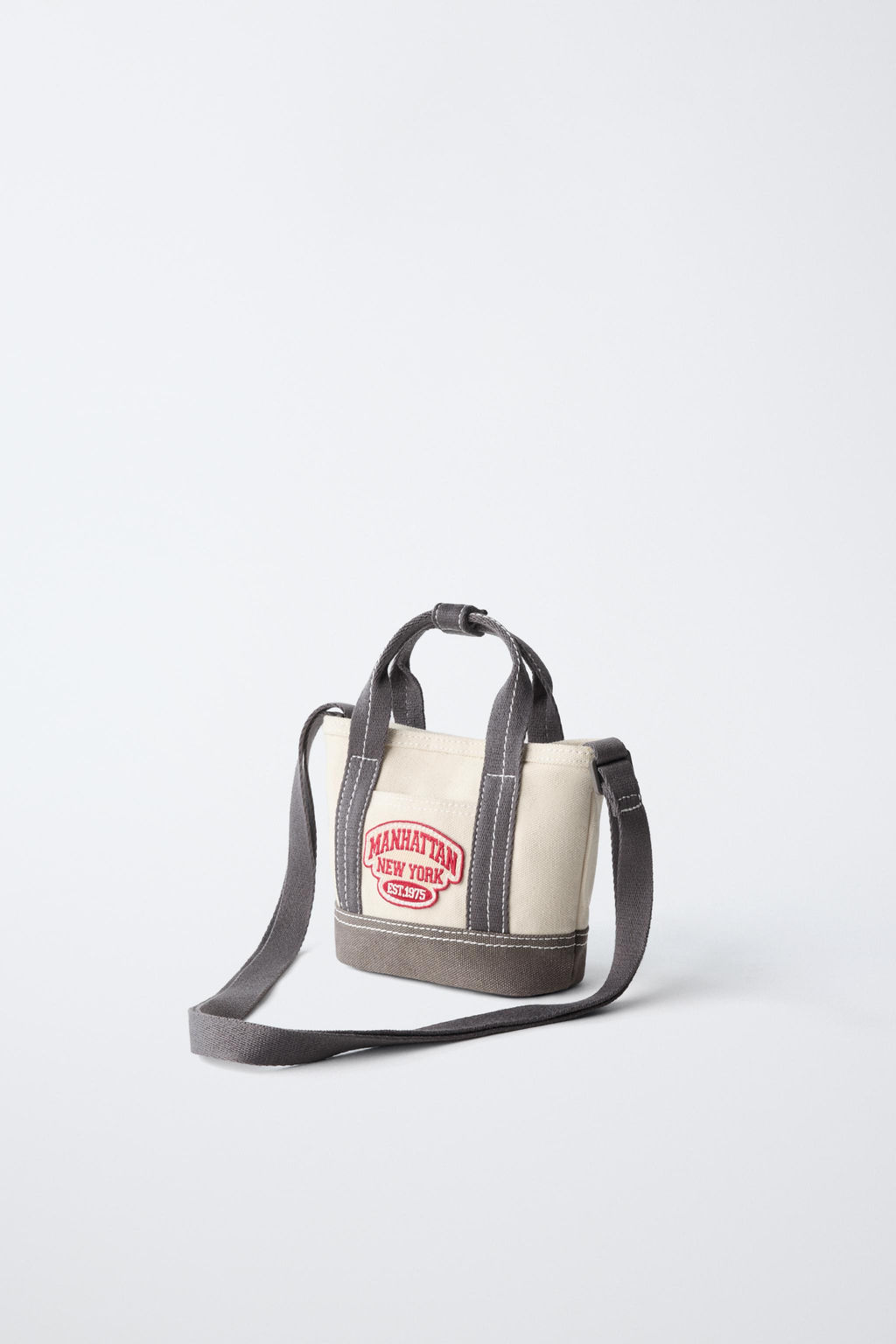 MINI SHOPPER MANHATTAN / Blanco Crudo - Zara фото 2