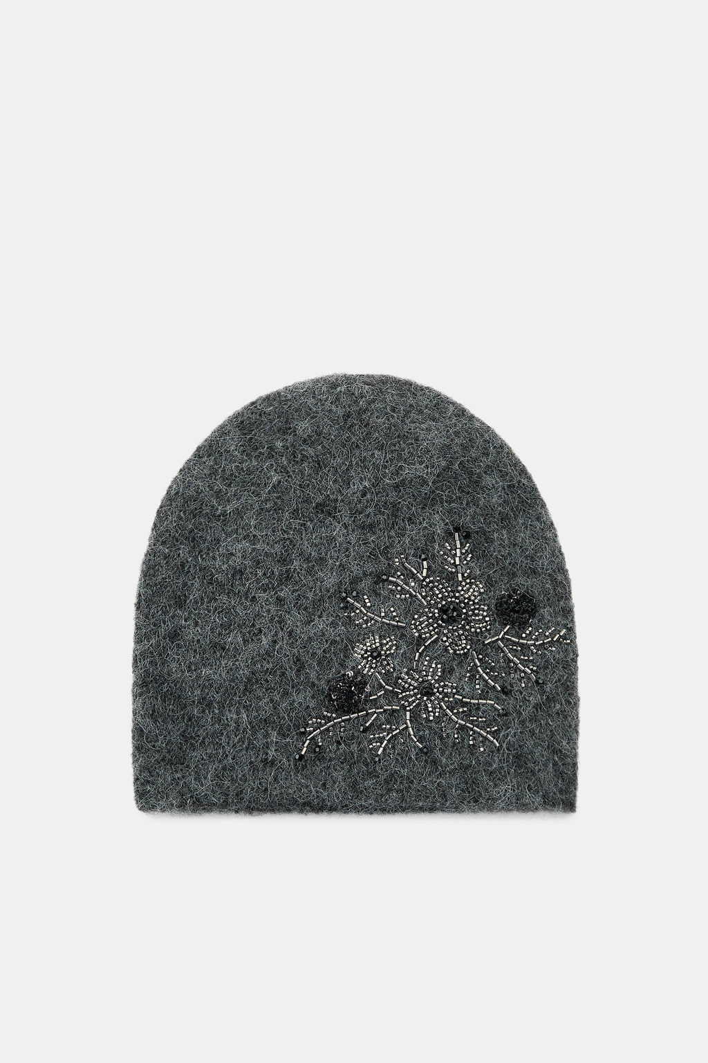 EMBROIDERED BEANIE WITH BEADS - Zara фото 3