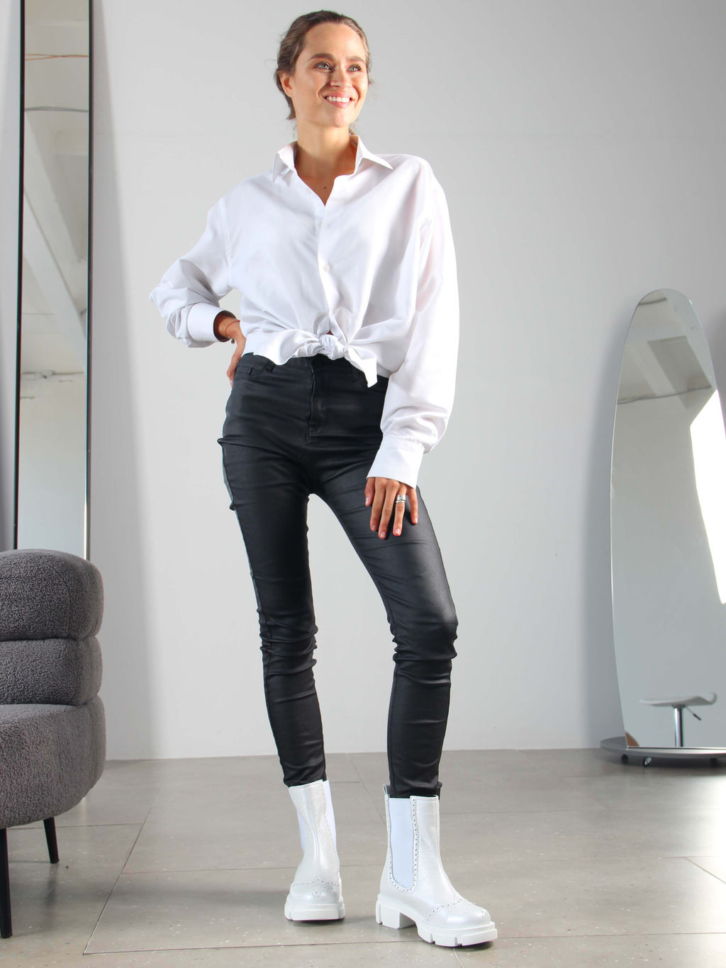 Челси 360.P.21074w. белый макс/Мех