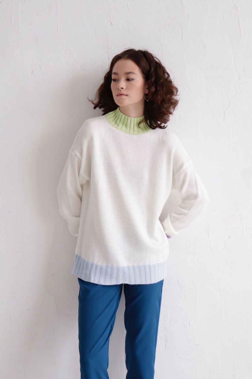 10099 Свитер белый - Martichelli фото 16