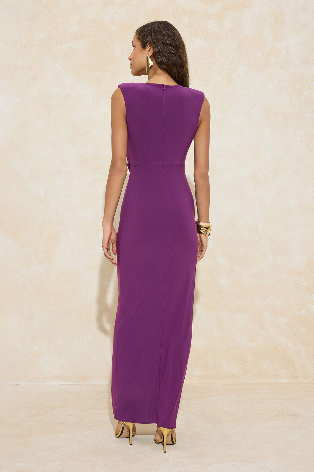 Siyah Duz Aksesuar Detayl? Maxi Abiye & Mezuniyet Elbise TPRSS26AE00026 - Trendyolmilla фото 8