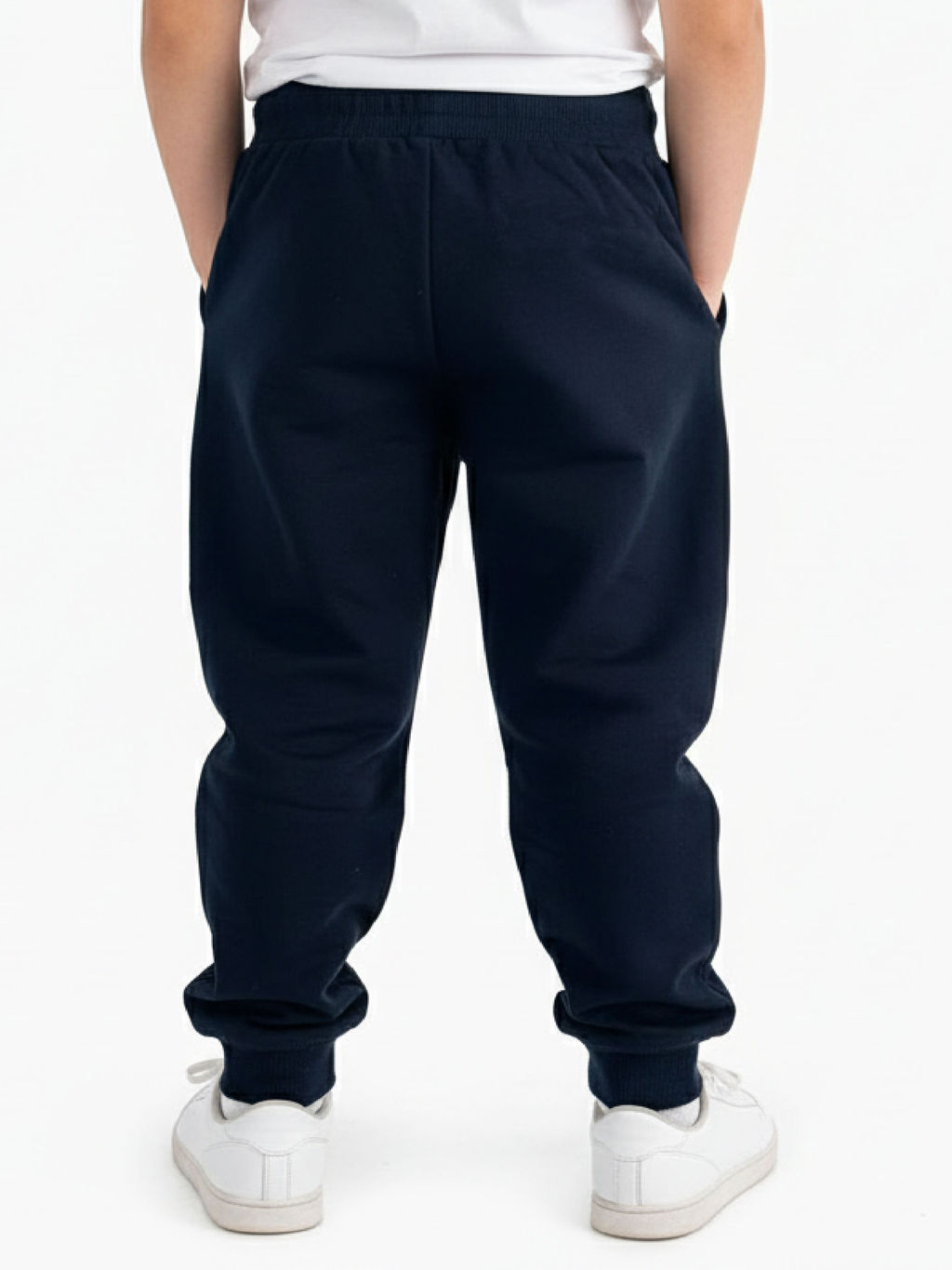 Брюки для мальчика штаны спортивные 22-0509 черный|красный - Mini maxi фото 3