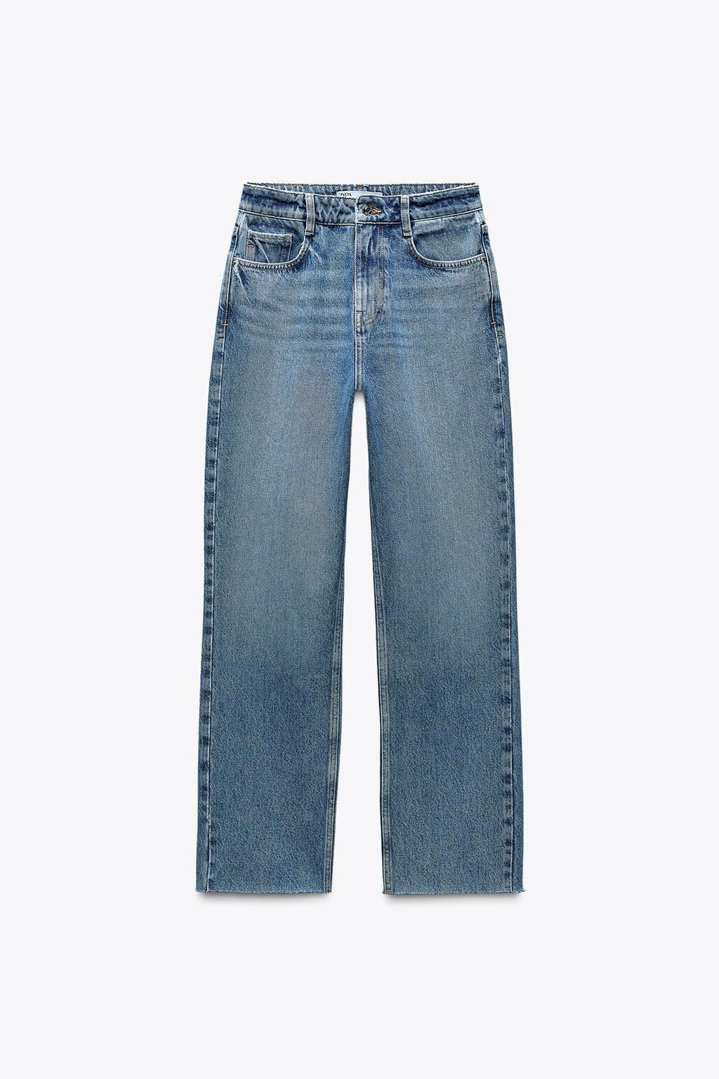 Z1975 STRAIGHT-LEG HIGH-WAIST JEANS - Zara фото 22